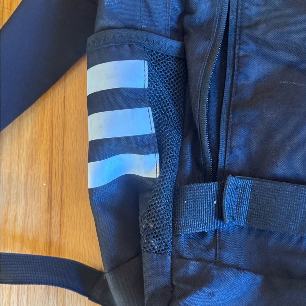 Adidas Loadspring Multi-Pocket Backpack Gray/Blac… - image 3